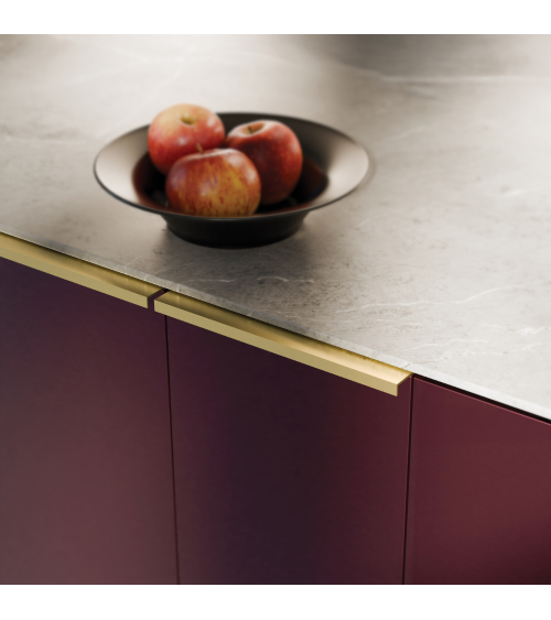 Maniglia per mobile anodizzata oro VERA design