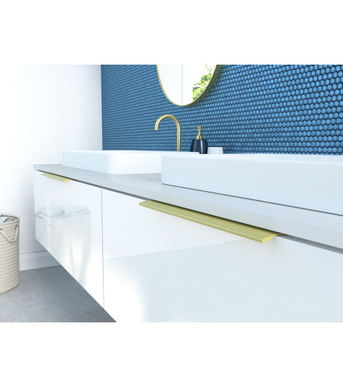 Maniglia per mobile anodizzata oro COSTA maniglia design