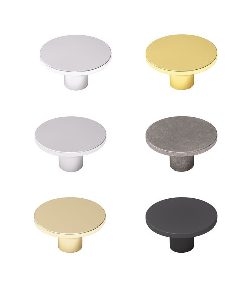 Pomello per mobile oro lucido ASTRO maniglia design