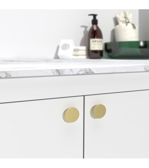 Pomello per mobile oro opaco ASTRO maniglia design