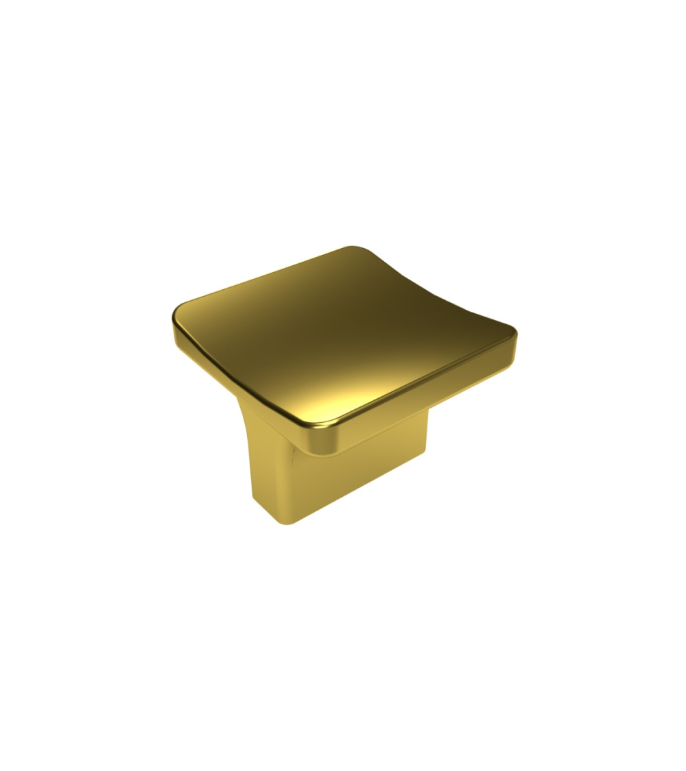 Pomello per mobile oro lucido SIENA maniglia design