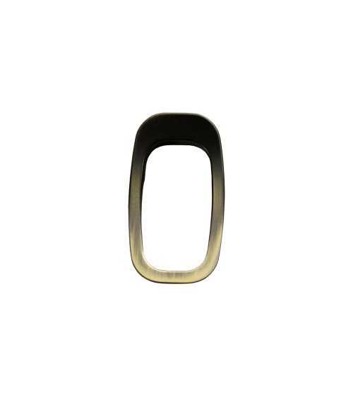 Pomello per mobile ottone antico LAGO maniglia design