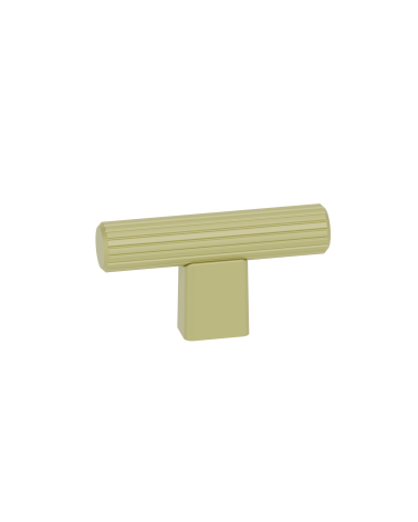 Pomolo per mobile anodizzato oro/oro opaco LARGO maniglia design